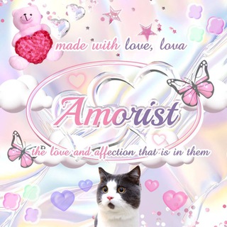 Telegram profile photo for AMORIST : OPEN ♡