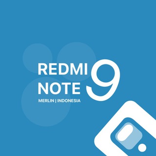 Telegram group profile photo for Redmi Note 9 | Merlin 🇮🇩