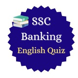 Telegram profile photo for SSC Banking English Quiz 2024