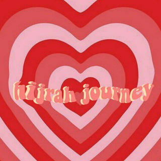 Telegram profile photo for hijrah journey 🎀
