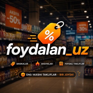 Telegram profile photo for foydalan_uz