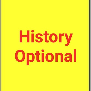 Telegram profile photo for UPSC Toppers History Optional Notes Material