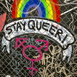 Telegram profile photo for queer polyam anarchy π€β€οΈπ