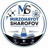 Telegram profile photo for KIMYO MIRZOHAYOT SHAROFOV