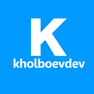 Telegram profile photo for Kholboev Dev.uz