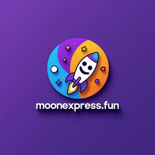Telegram group profile photo for Moonexpress.Fun