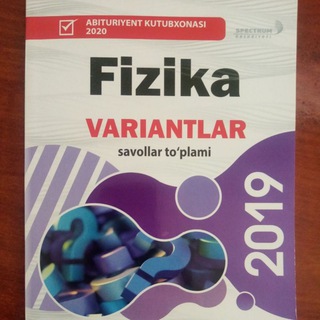 Telegram profile photo for 📒FIZIKA 2019