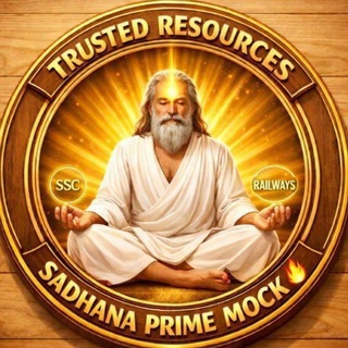 Telegram profile photo for THE SADHANA PRIME OFFICIAL -(SSC/RAILWAY)-SP-MOCKS