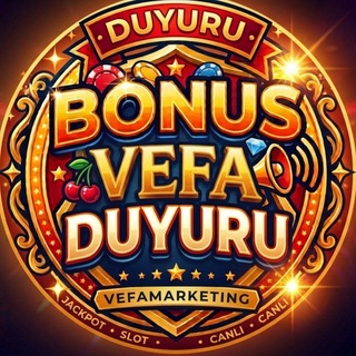 Telegram profile photo for SLOT VEFA DUYURU