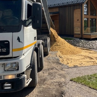 Telegram profile photo for 🚛 Нерудка СПб | Доставка щебня и песка