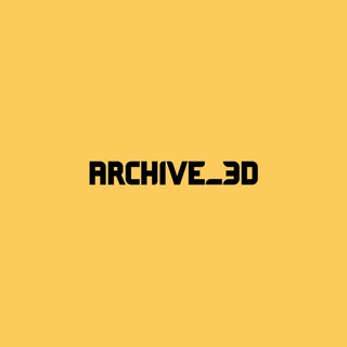 Telegram profile photo for Archive_3D