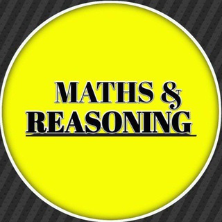 Telegram profile photo for ๐ MATH & REASONING ๐
