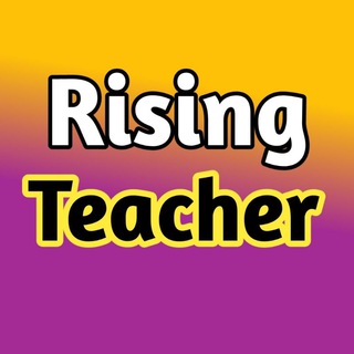 Telegram profile photo for Rising Teacher