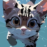 Telegram profile photo for Забавный котик