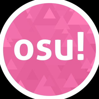 Telegram profile photo for osu! | Новости, карты, скины