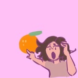 Telegram profile photo for guys?? this oange is gimenasaurus