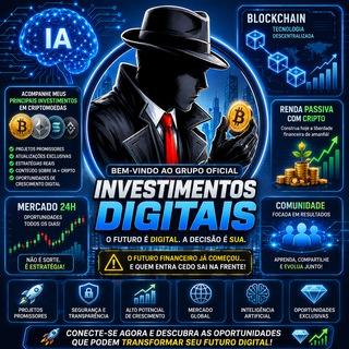 Telegram profile photo for ♻️INVESTIMENTOS DIGITAIS💸