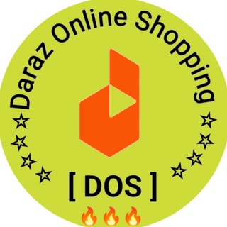 Telegram profile photo for Daraz Online Shopping (DOS).