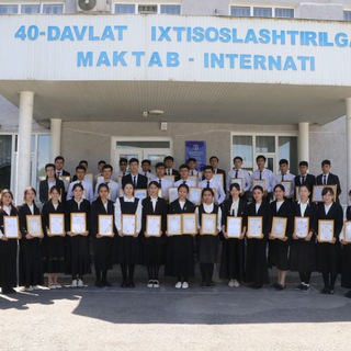 Telegram group profile photo for 40-Maktab