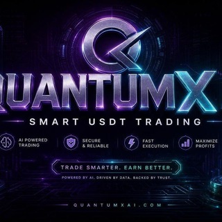 Telegram profile photo for QUANTUMX AI
