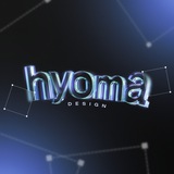 Telegram profile photo for hyoma design