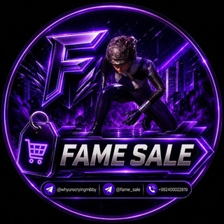 Telegram profile photo for FAME SALE PUBG