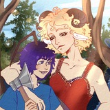 Telegram profile photo for Сиксел и Пиф🍑