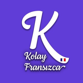 Telegram profile photo for Kolay Fransızca