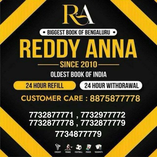 Telegram profile photo for Reddy Anna Book