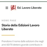 Telegram profile photo for Edizioni Lavoro Liberato
