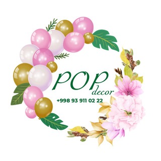 Telegram group profile photo for Pop_decor_media