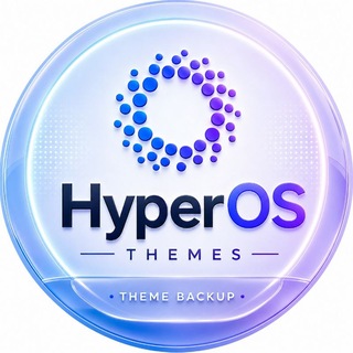 Telegram profile photo for HyperOS Theme Backup™