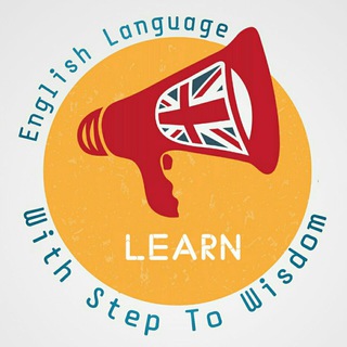Telegram profile photo for English with Step To Wisdom