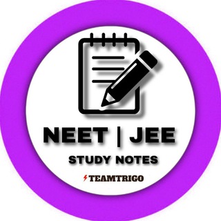 Telegram profile photo for NEET/JEE STUDY NOTES™
