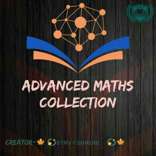 Telegram profile photo for 🌟Advanced Maths collection🌟