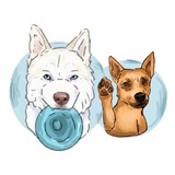 Telegram profile photo for 𓆝🌲Логво диких водяних псів🌊𓇼
