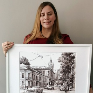 Telegram profile photo for Alliddel. Городские скетчи