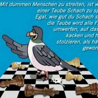 Telegram profile photo for Tauben beim Schach 🐦♟💩