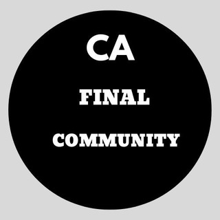 Telegram profile photo for CA FINAL COMMUNITY - CNC