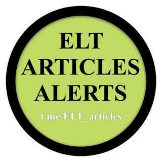 Telegram profile photo for ELT Articles Alerts
