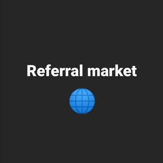 Telegram profile photo for Referrals | affiliates market