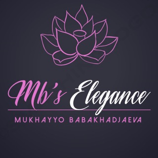 Telegram profile photo for MB’s elegance💗
