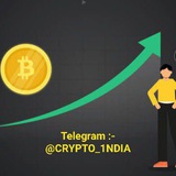 Telegram profile photo for CRYPTO 1NDIA TRADING™