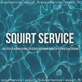 Telegram profile photo for SQUIRT service | СКВИРТ сервис