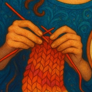 Telegram profile photo for Мне Интересно и мой жаккард - схемы вязания/I'm interested and my jacquard - knitting