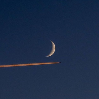 Telegram profile photo for crescent moon | حلول ماه 🌙