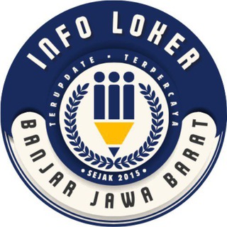Telegram profile photo for INFO LOKER BANJAR JAWA BARAT