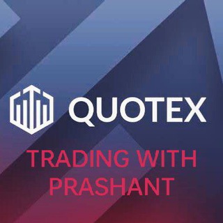 Telegram profile photo for Trading with Prashant / Quotex signals