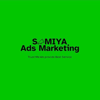 Telegram profile photo for Samiya Ads Marketing 🥰