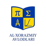 Telegram profile photo for Al-Xorazmiy avlodlari